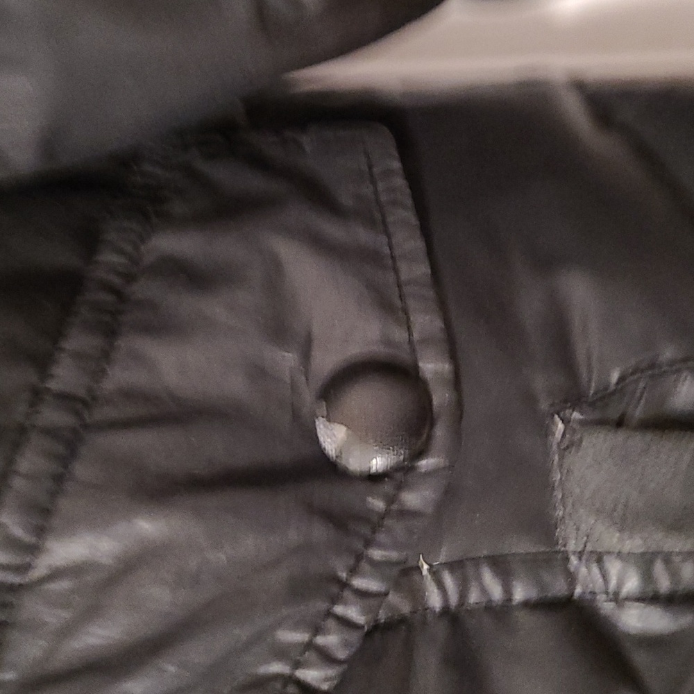 Black women's oxygen collection winter parka jacket Size Large - Picture 11 of 12